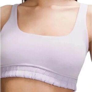 Lululemon Softstreme Scoop Neck Bra - Lilac Ether